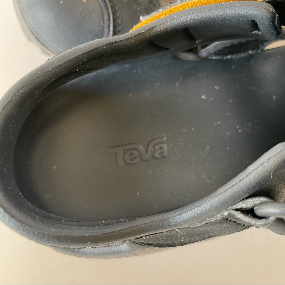 Teva Black Flintwood Fisherman Sandals Size 8 - Picture 6 of 10